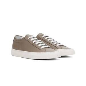 Woman by Common Projects Achilles Leather Sneakers Ash Grey EU 40 NEW Minimalist
